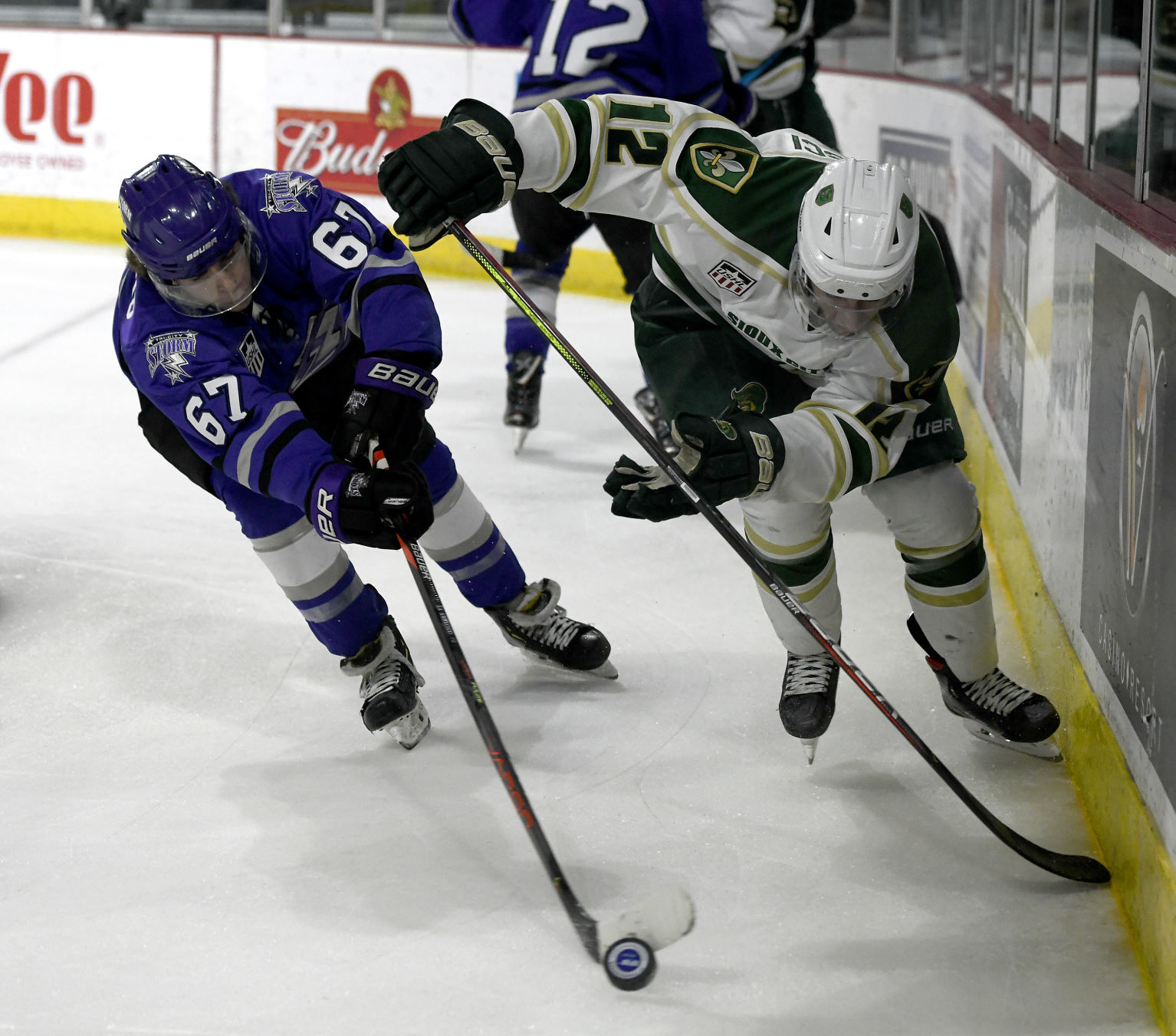 Musketeers defeated by Tri-City Storm